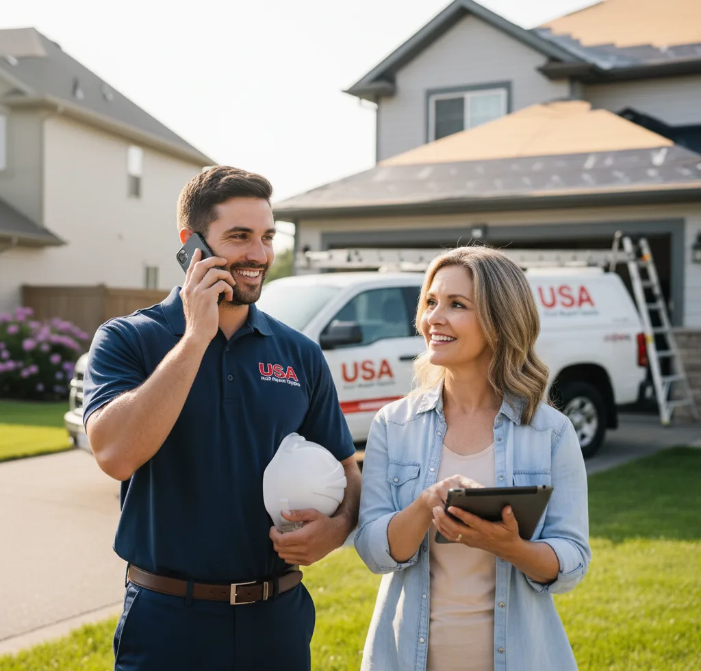 USA Roof Repair Experts customer support in Malta